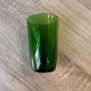 6 Vintage Vereco Green Tumbler/Drinking glasses made In France, $45